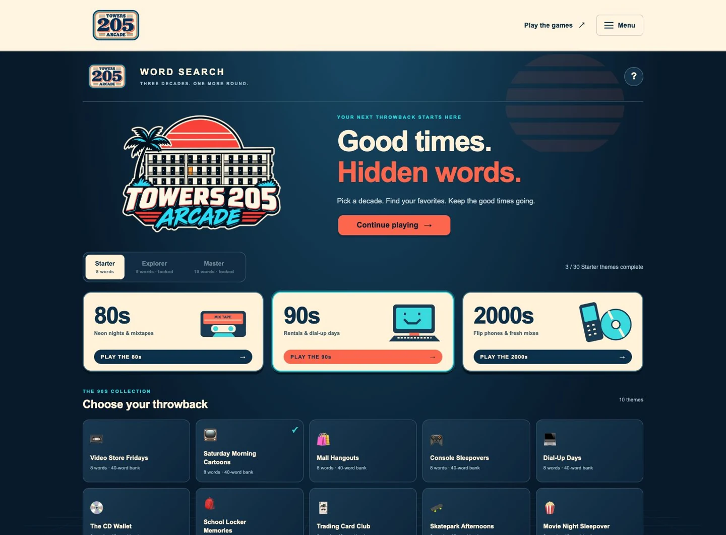 Browse the decades — Browser edition